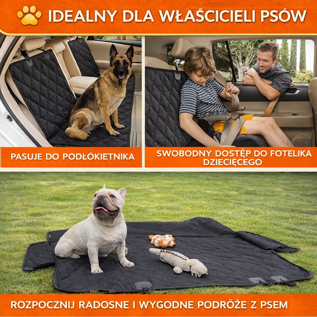 Pokrowiec Samochodowy dla Psa