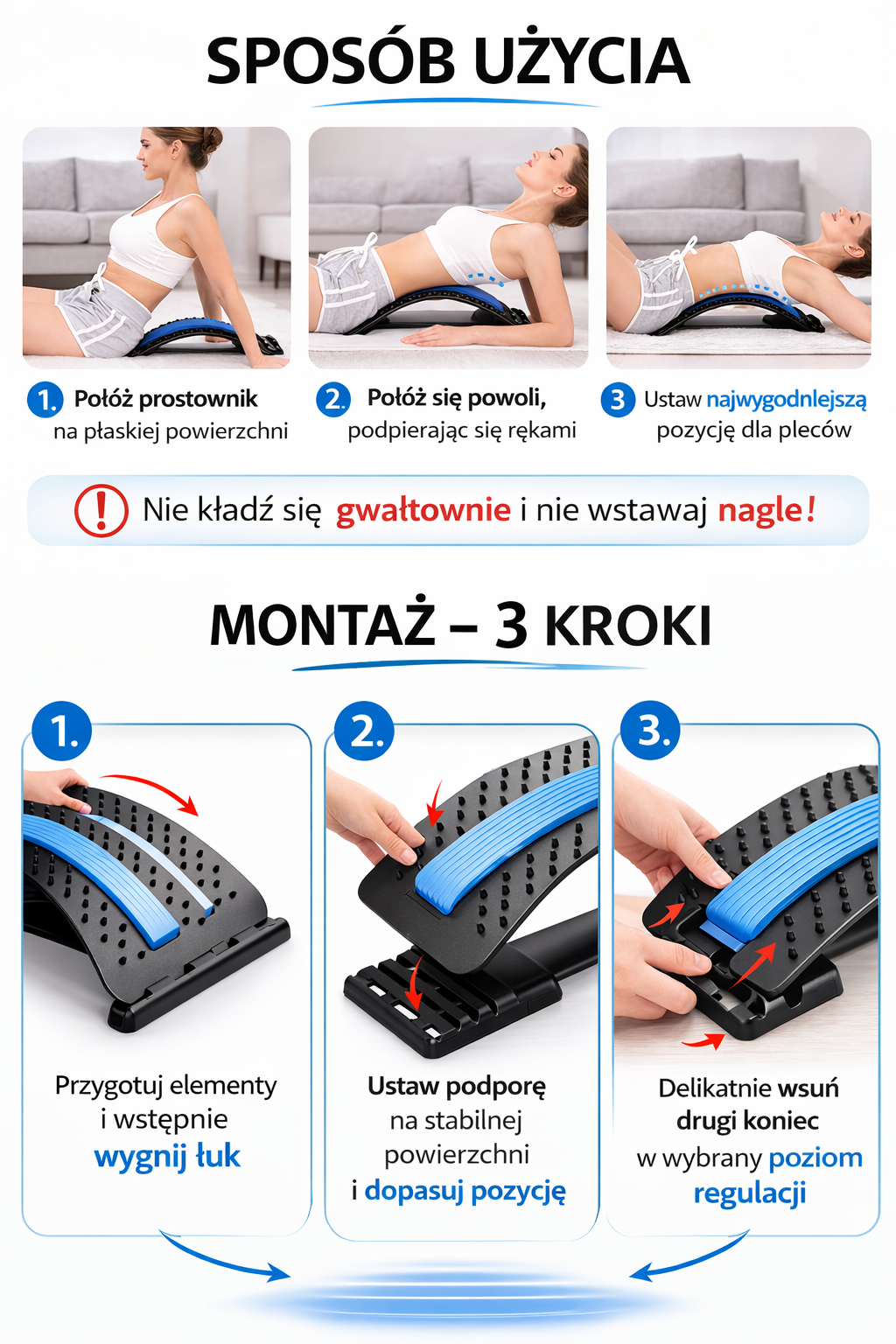 Rozciągacz do Pleców