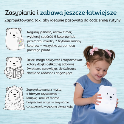 Lampka nocna – Urocze Zwierzątka