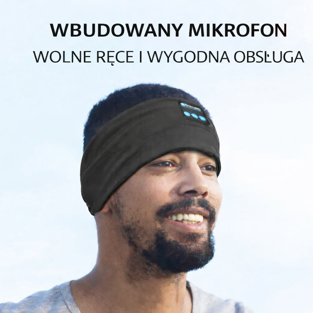Bezprzewodowa opaska z głosnikami