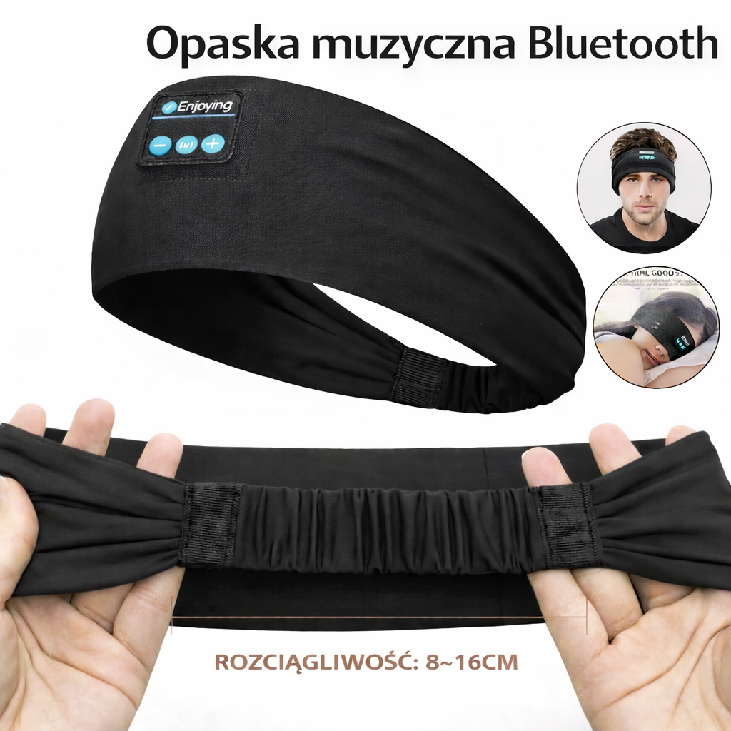 Bezprzewodowa opaska z głosnikami