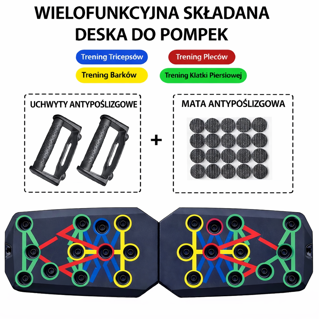 Wielofunkcyjna deska do pompek