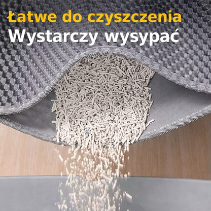Mata pod kuwetę dla kota